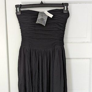 NWT White House Black Market Strapless Little Black Dress
